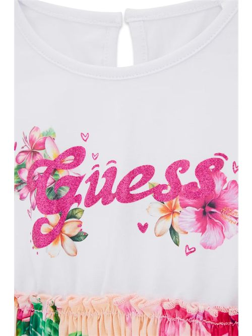 Abito con logo glitterato GUESS | K6GK05K6YW0/P9LB